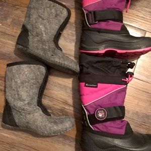 2 for $10 Winter Boots w/ removable liners